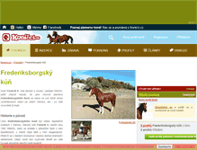 Tablet Screenshot of frederiksborgsky-kun.konicci.cz