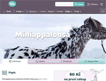 Tablet Screenshot of miniappaloosa.konicci.cz