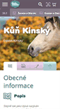 Mobile Screenshot of kun-kinsky.konicci.cz