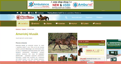 Desktop Screenshot of americky-klusak.konicci.cz