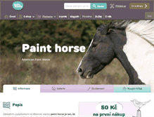 Tablet Screenshot of paint-horse.konicci.cz