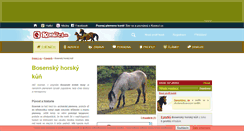 Desktop Screenshot of bosensky-horsky-kun.konicci.cz