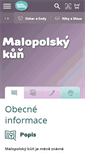 Mobile Screenshot of malopolsky-kun.konicci.cz