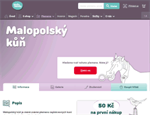 Tablet Screenshot of malopolsky-kun.konicci.cz