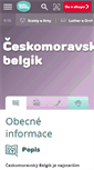 Mobile Screenshot of ceskomoravsky-belgik.konicci.cz